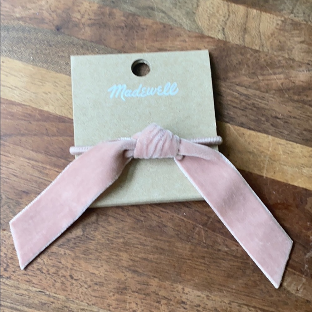 Madewell Velvet Knotted Hair Tie